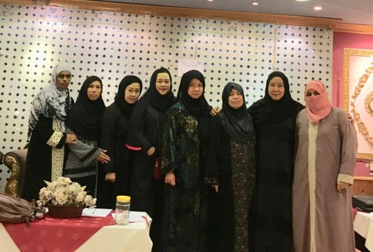 Over 12 Former Christian women explain their journey to Islam at an event in Jeddah