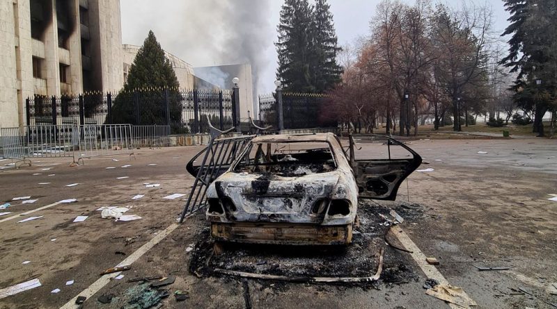 Kazakhstan puts unrest death toll at 225
