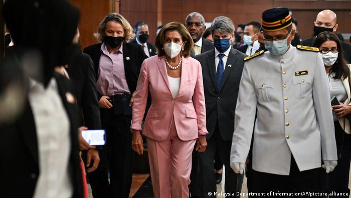 Pelosi arrives in Taiwan, vowing U.S. commitment; China enraged