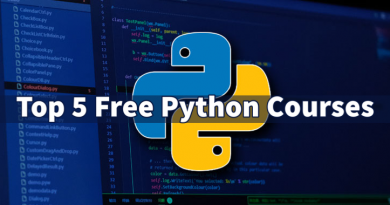 Top 5 Free Python Courses, that will cost you $0