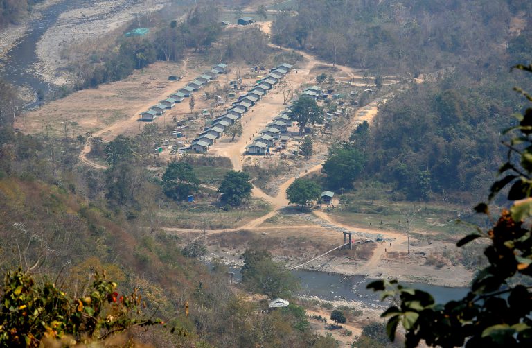 Myanmar rebels seek to control border with India after early wins