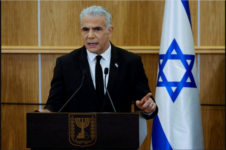 Israeli opposition leader says time has come to replace Netanyahu