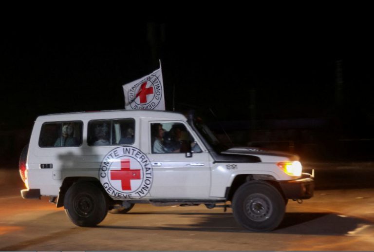 Red Cross begins operation to transfer Gaza hostages, Palestinian detainees