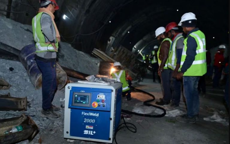 Indian rescuers say very close to reaching 41 men trapped in tunnel