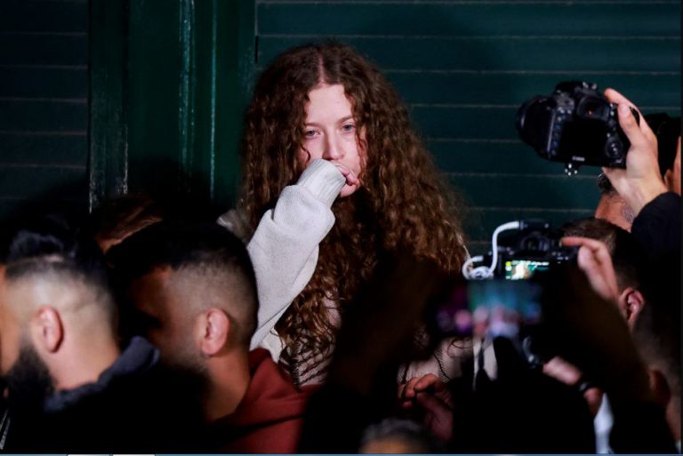 Activist Ahed Tamimi among Palestinians freed by Israel in Gaza truce swap