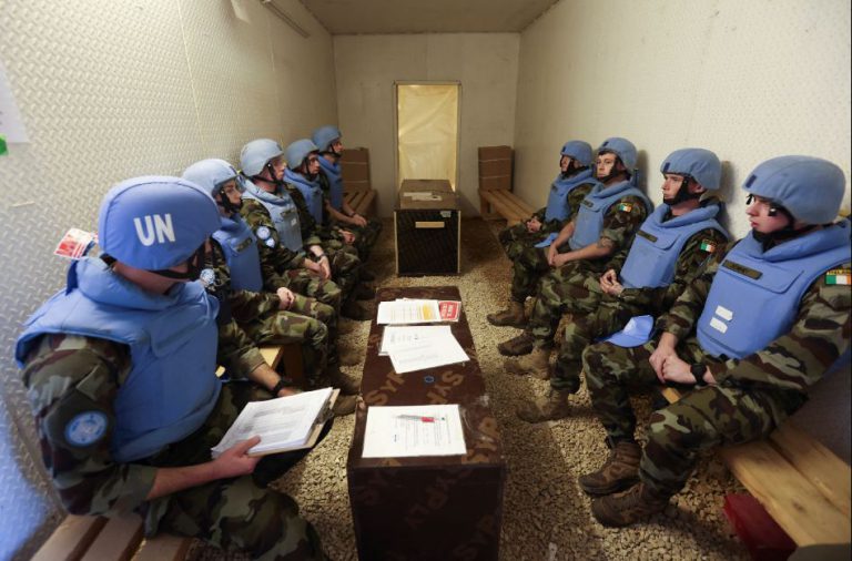 UN peacekeepers try to stay safe amid Lebanon-Israel border flare-ups