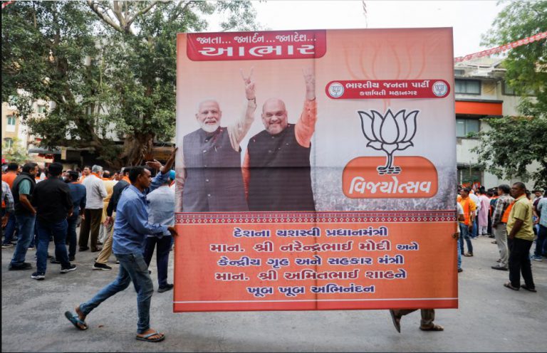 In boost for Modi, BJP sweeps polls in three Indian states