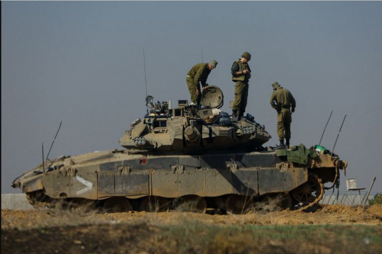 Israel says ground forces operating across Gaza Strip as offensive builds