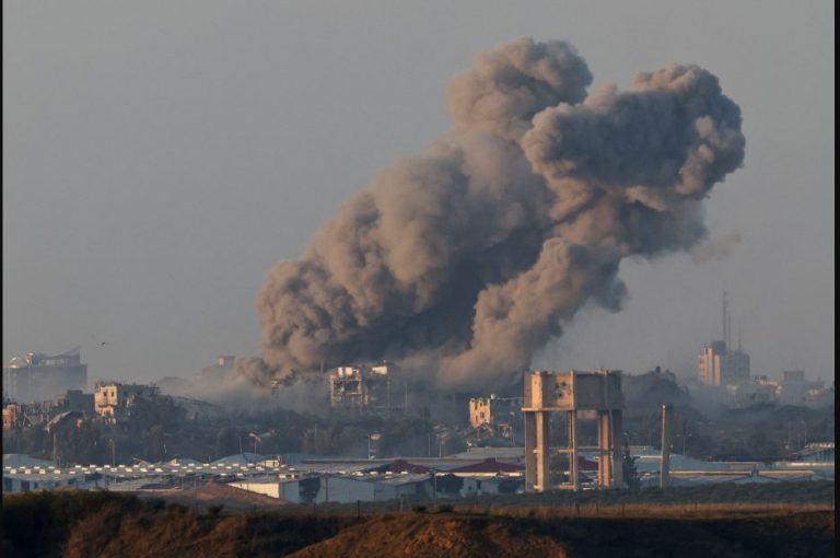 Israel advances in south Gaza city as civilians search for safety