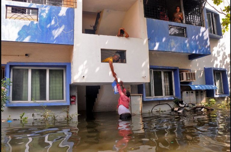 Hundreds still stranded, plants closed in India’s flood-hit Chennai