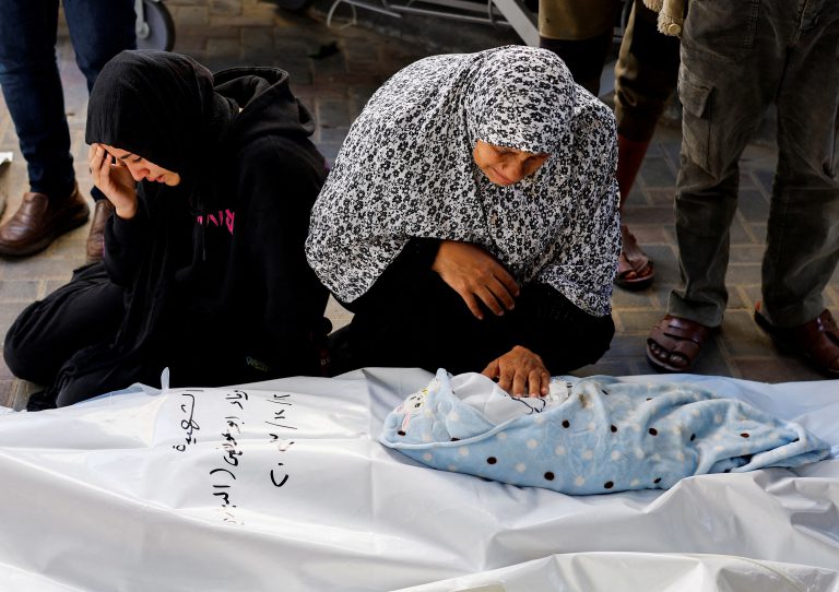 Born and killed in Gaza war: grandmother weeps for one-month-old Idres