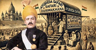 INDIA-1942: Nizam’s Gift to Maha Kumbh Pilgrims—Ayurveda Safari Dawakhana