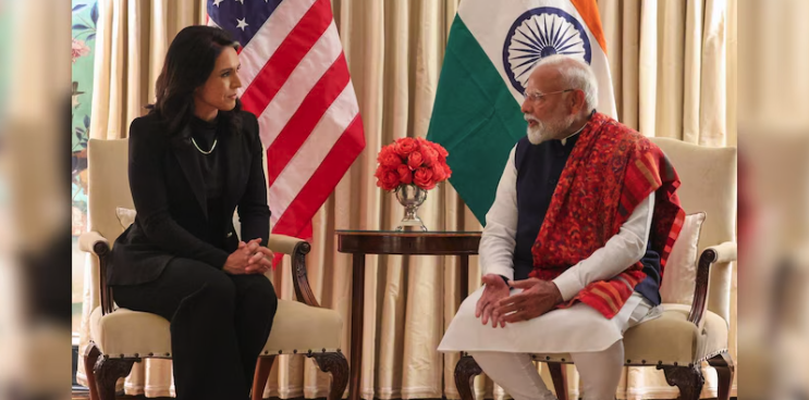 Indian PM Modi and U.S. Intelligence Chief Tulsi Gabbard Discuss Security, Terrorism, and Strategic Ties