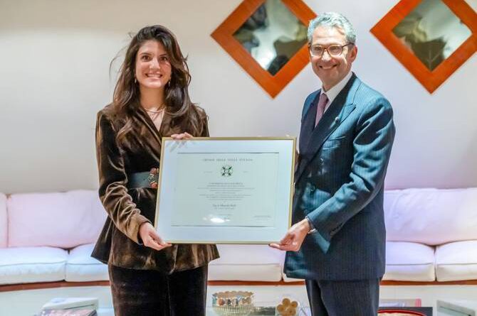 Saudi Culinary Leader Honored for Strengthening Cultural Ties with Italy