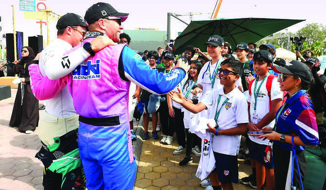 Jeddah students explore careers in electric motorsport and innovation