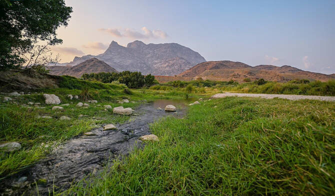 Winter destination Wadi Al-Ahsabah showcases Baha’s natural beauty