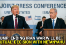 Trump says Iran war end will be ‘mutual decision’ with Netanyahu