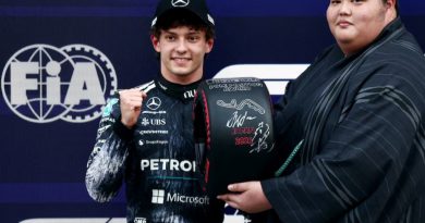 Teen prodigy Antonelli seals Suzuka pole as Mercedes lock front row