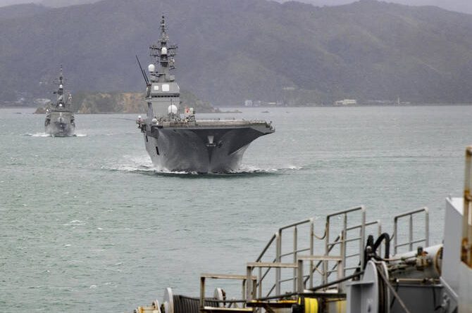 China Decries Japanese Warship Transit Through Taiwan Strait as ‘Provocation