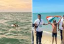 Seven-Year-Old Swimmer Crosses Palk Strait, Sets Record