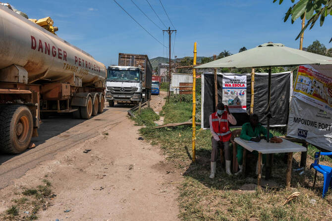 Traders Face Heavy Losses After Uganda Closes Congo Border Over Ebola Fears