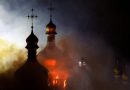 Russian Strikes Kill Nine Across Ukraine, Damage Historic Kyiv Landmark