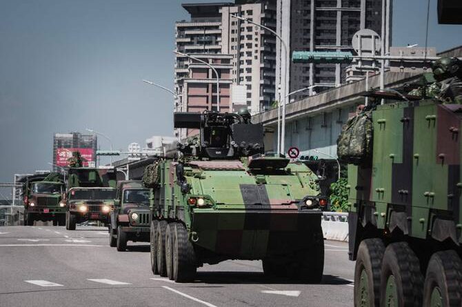 Taiwan Rolls Out Tanks in Combat Readiness Drill Amid Rising Pressure from China