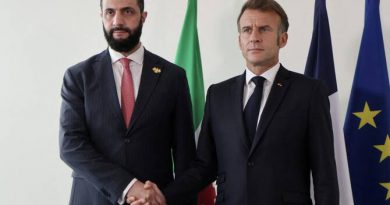 Macron Set for Landmark Visit to Post-Assad Syria