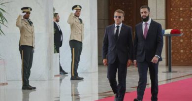 Macron Pledges French Support for Syria’s Economic Reconstruction