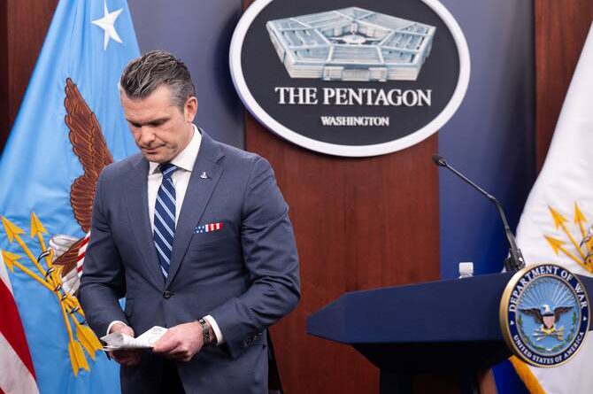 Hegseth to Raise F-35 Sale With Netanyahu Amid Regional Tensions